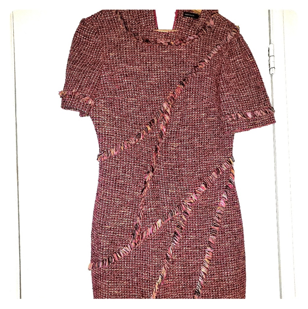 Karen Millen Wool Chanel Style Dress